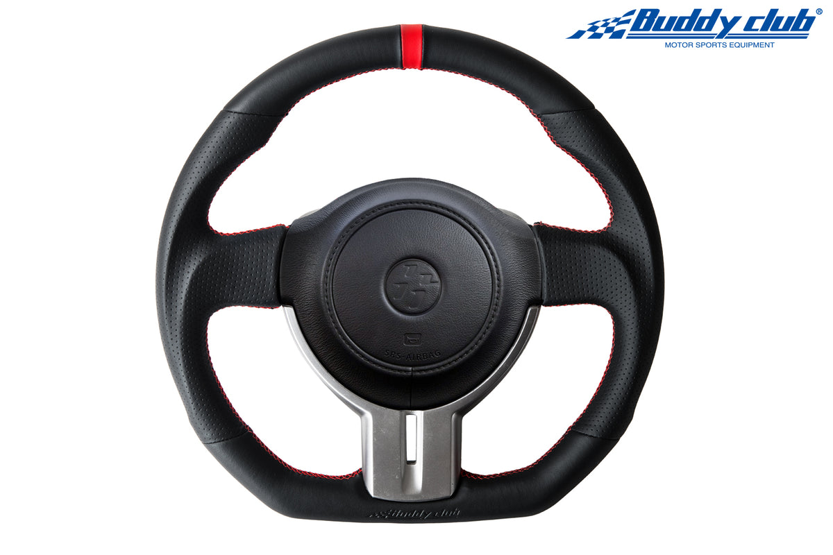 【送料無料】BuddyClub レザーステアリング 86(ZN6)/BRZ(ZC6)