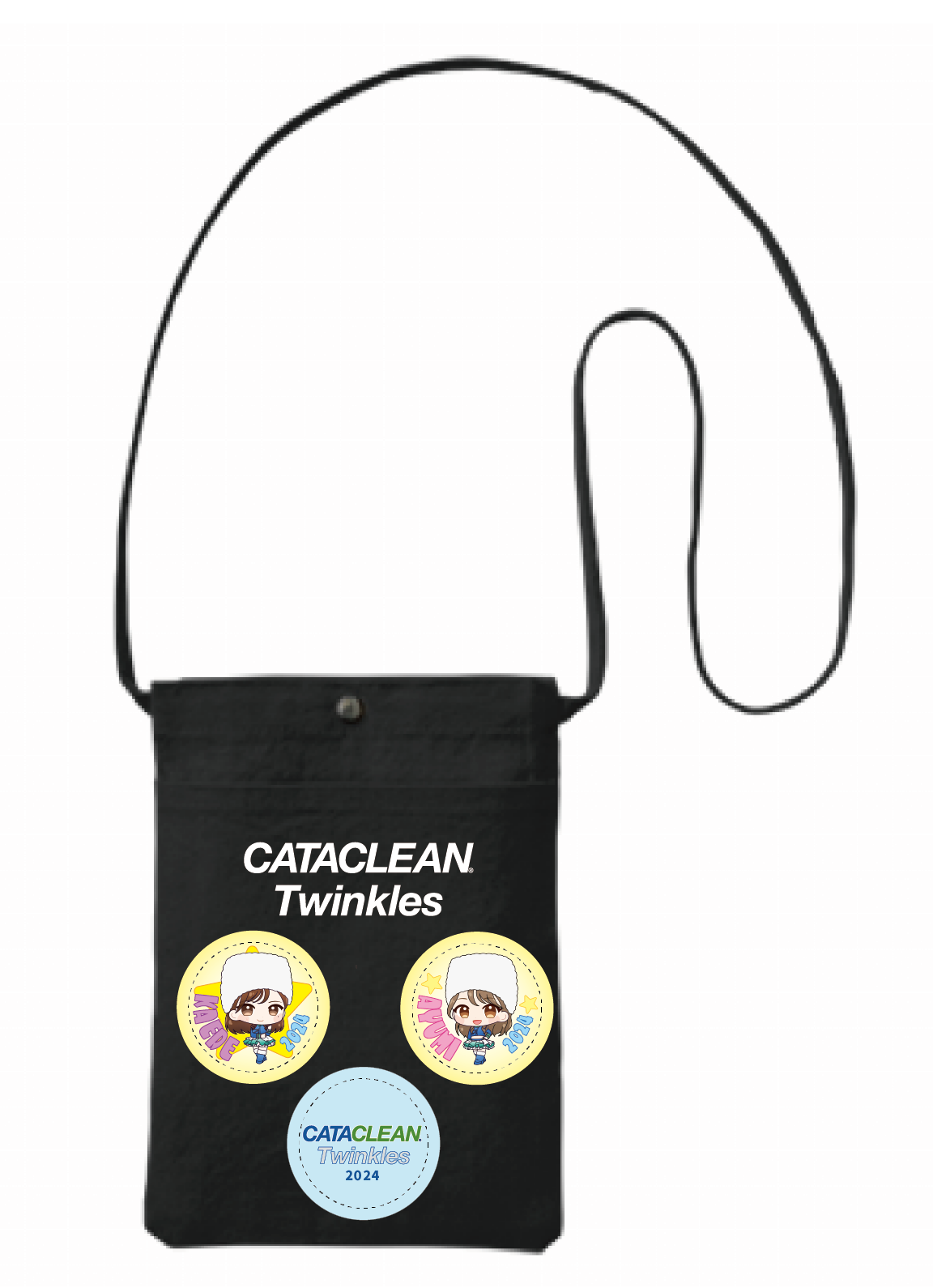 【送料無料】CATACLEAN Twinkles オリジナル缶バッチ3種セット