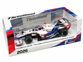 【限定生産】1/43 ThreeBond Racing SUPER FORMULA 2026 No.12 SF23 モデルカー