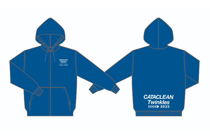 【送料無料】CATACLEAN Twinkles ジップアップパーカー